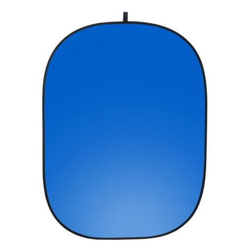 walimex 2in1 Falthintergrund grau/blau 180×210cm