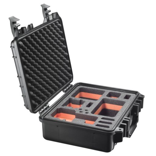 mantona Outdoor Schutz-Koffer M mit Einlage für GoPro