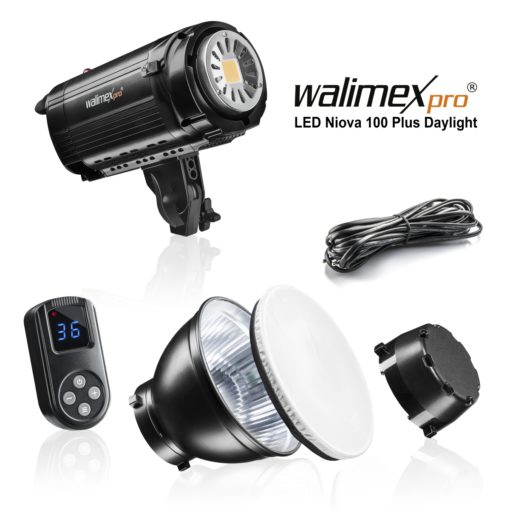 walimex pro LED Foto Video Studioleuchte Niova 100 Plus Daylight