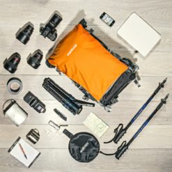 mantona Kamerarucksack elements Pro 50 grau/orange