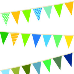 Party Banners Printed Background Paper