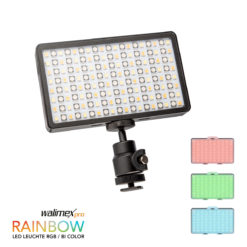 walimex pro Rainbow Pocket LED RGB onCamera-Leuchte