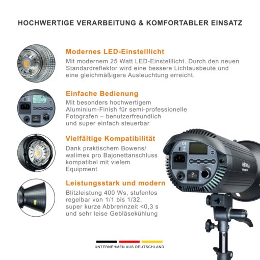 walimex pro Campaigner 400 HS – Bild 5