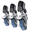 Stativrollen Pro 3er Set, 50mm