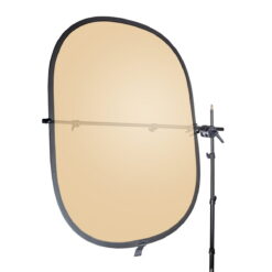Reflektorhalter-Set silber/gold, ⌀100cm