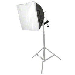 3in1 Daylight Softbox + Lichtzelt, 3x 28W