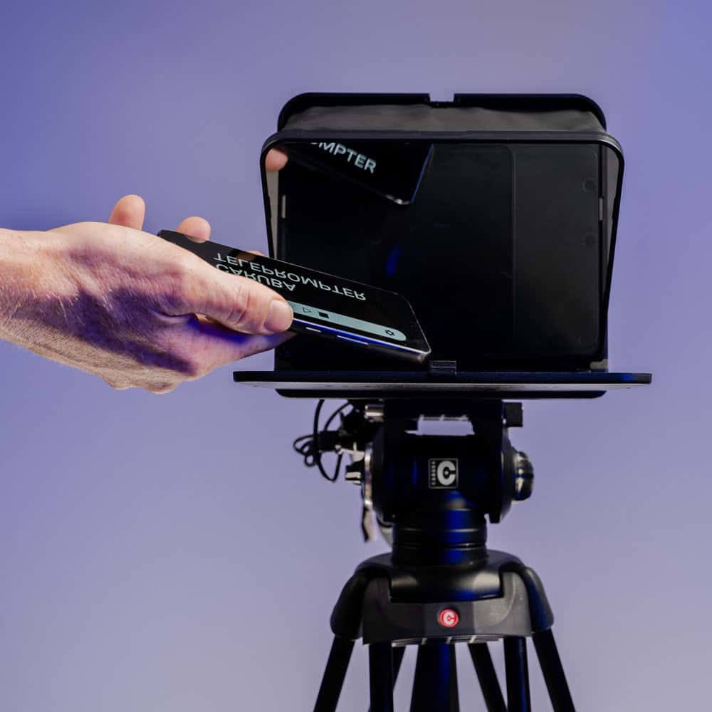 Caruba Teleprompter für smartphone/Tablet
