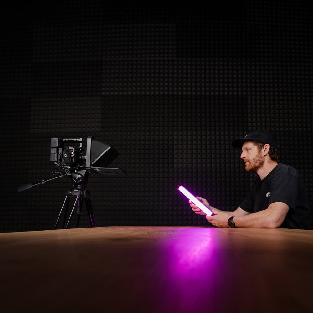 Caruba Teleprompter für smartphone/Tablet