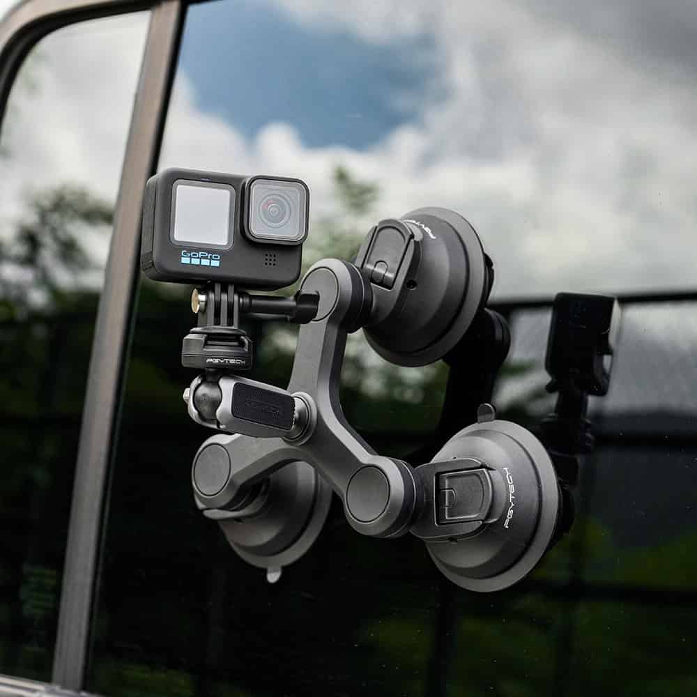 3-fach Saugnapfhalterung für ActionCam/smartphone