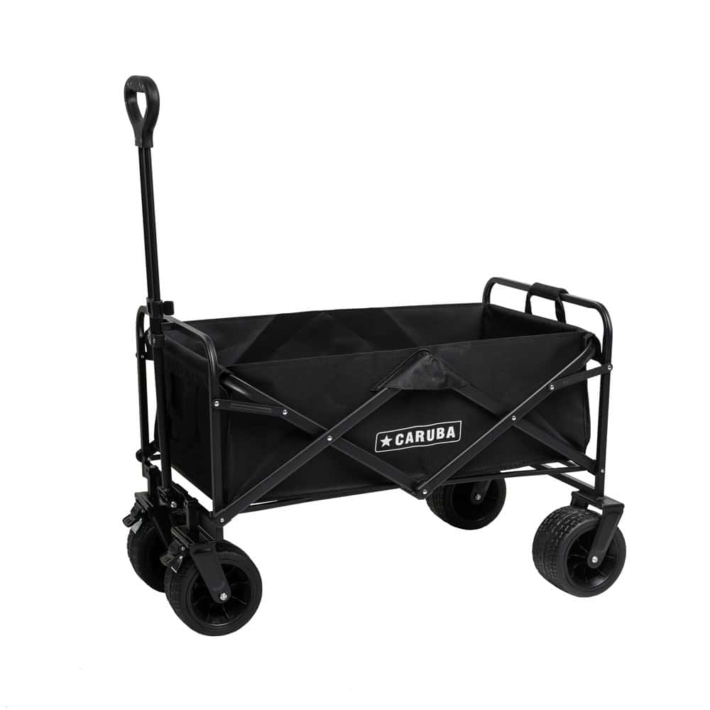 Caruba Faltbarer Transport Trolley schwarz