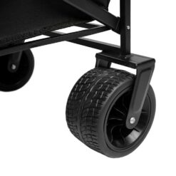 Caruba Faltbarer Transport Trolley schwarz