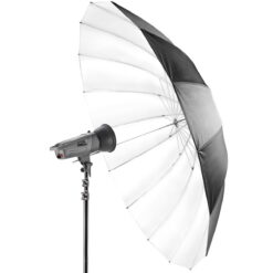 Reflexschirm ø180cm weiß/schwarz