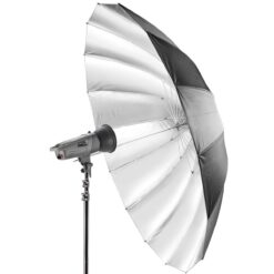 Reflexschirm ø180cm silber/schwarz