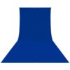 westcott Stoffhintergrund Chroma-Key Blue 2,7x6,1m faltenfrei