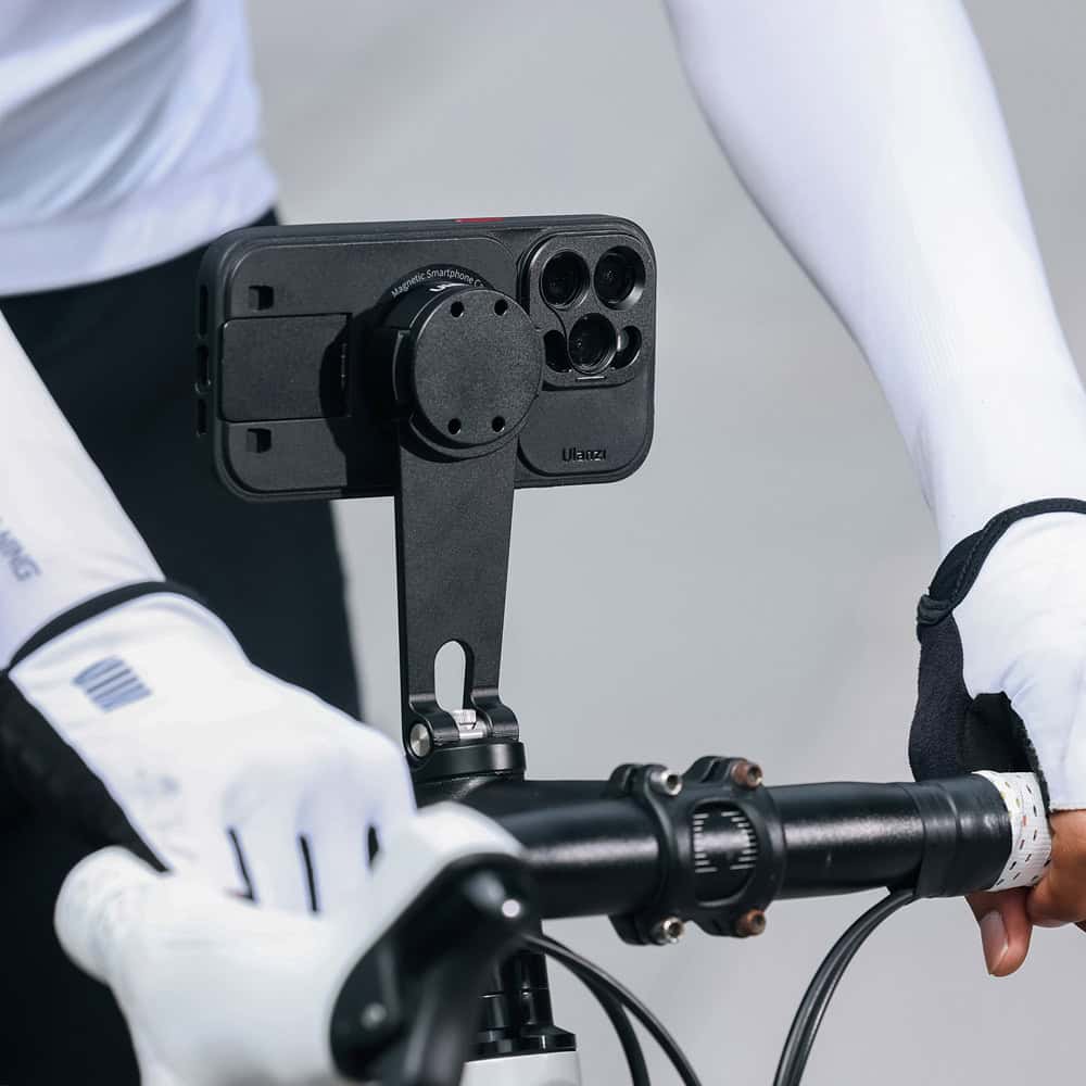 Ulanzi O-LOCK Fahrrad-Lenkerhalterung (Bowl Cover) Aluminium