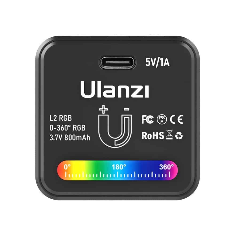 Ulanzi L2 RGB COB Magnetic Video Light