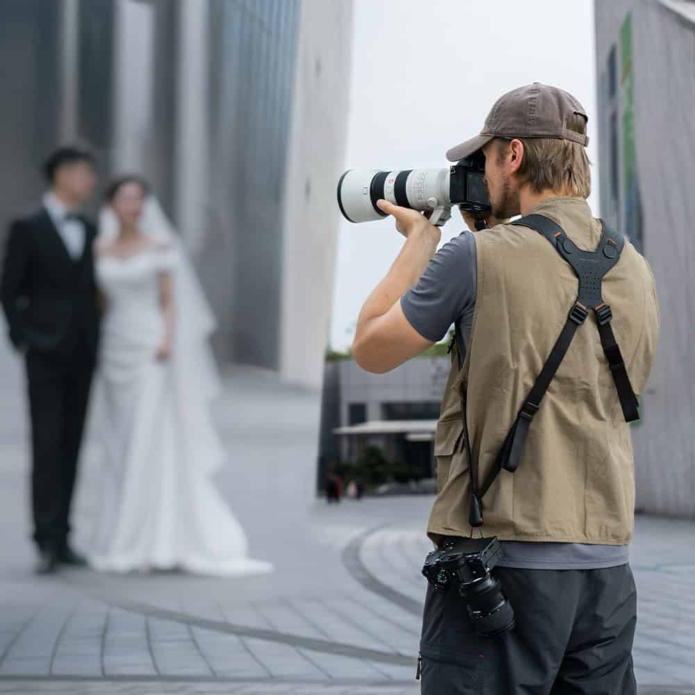 PGYTECH Camera Strap Master midnight black | wilderness green