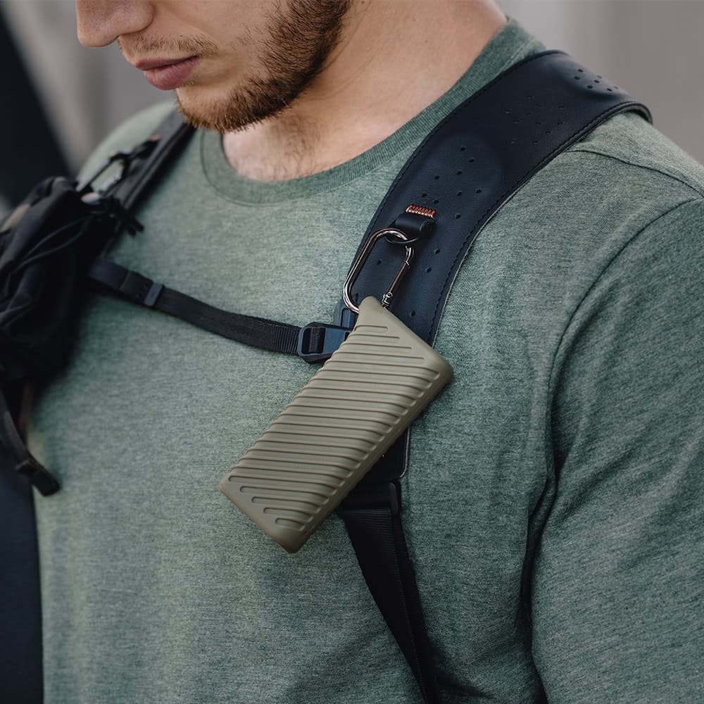 PGYTECH Camera Strap Master midnight black | wilderness green