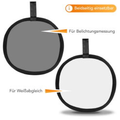 Graukarte ⌀30cm faltbar