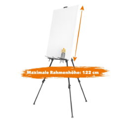 Atelierstaffelei L Aluminium, 165cm