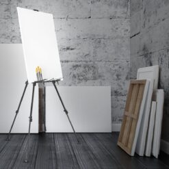 Atelierstaffelei L Aluminium, 165cm