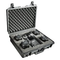 Inlay für 6 Objektive für Outdoor Schutzkoffer L