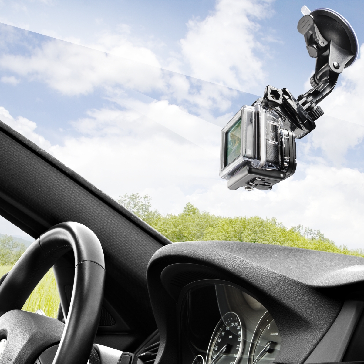 Saugnapfhalterung für GoPro