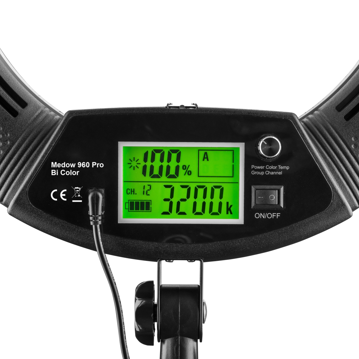 LED-Ringleuchte Medow 960 Pro ø45cm