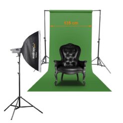 Hintergrundkarton Chroma Green 1,35x10m