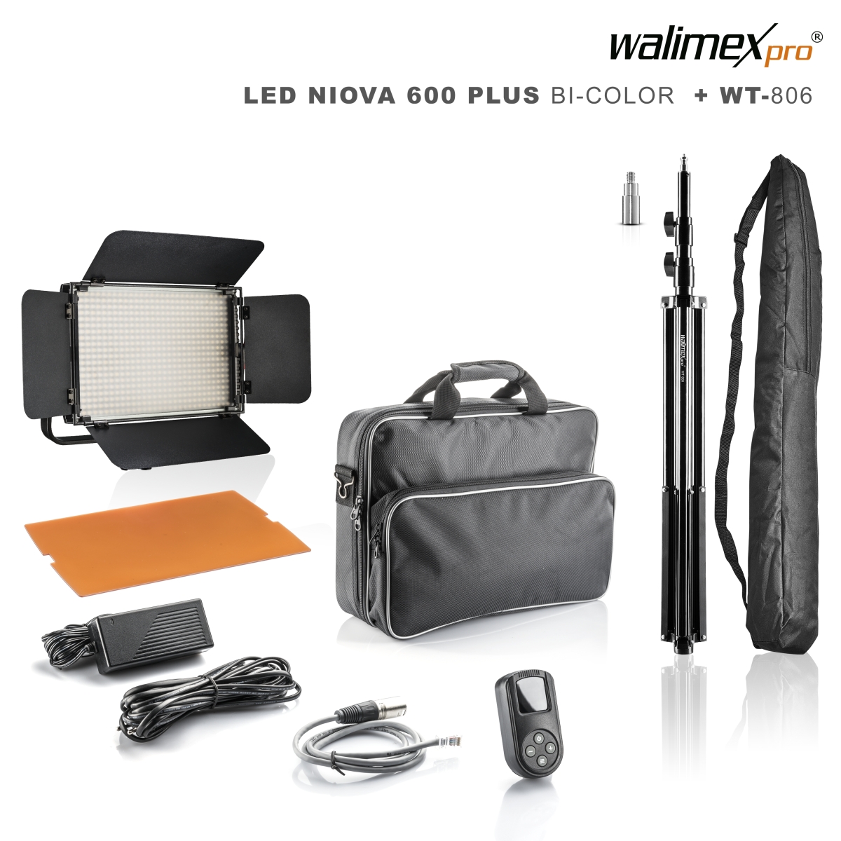 LED Niova 600 PLUS mit Stativ BiColor