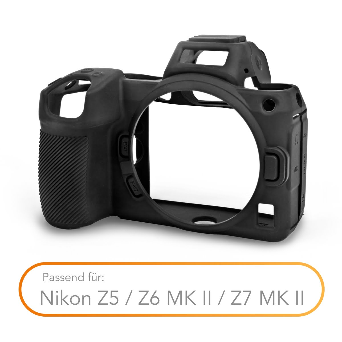 easyCover Nikon Z5/Z6/Z7 mit Kameradisplay-Schutzfolie
