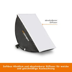 LED 60W Softbox 40x60cm BiColor