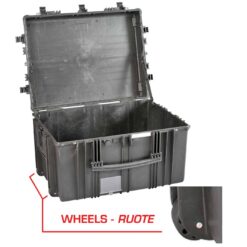 Explorer Cases 7745 Koffer schwarz ohne Inlay, mit Rollen