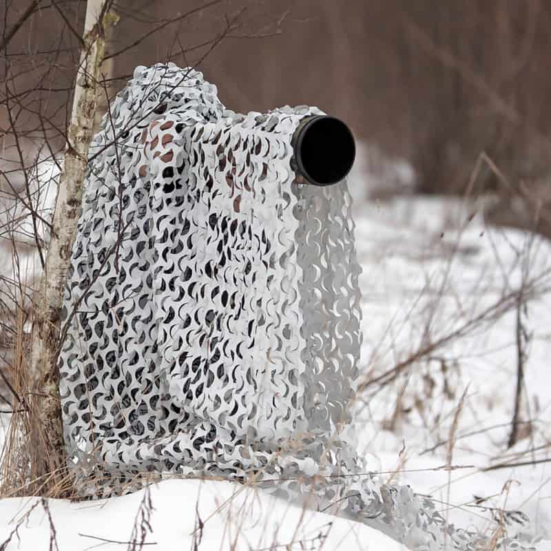 Buteo Photo Gear 3D Blätter Tarnnetz 'Schnee' 1,5x3m oder 2,4x3m