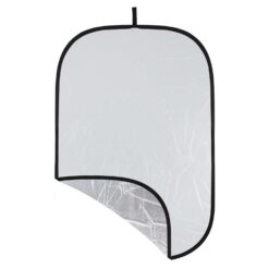 2in1 Faltreflektor silber/weiß 120x180cm