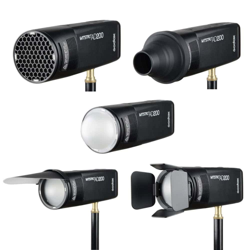 Lichtformer-Set für V1, H200R