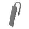 Docking HUB USB-C grau