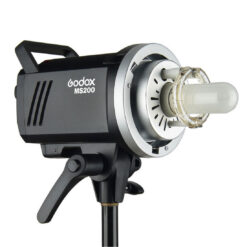MS200 D Set Leuchten, Lampenstative, Lichtformer