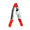 Metall-Mehrfederklemme 6", rot