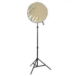 Lampenstativ mit Reflektorclip 85-215cm