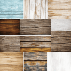 Caruba Vinyl Hintergrund 'Holz' 10 Motive, 57x87cm