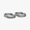 Caruba Oval Split Ring Set 2 Stk.