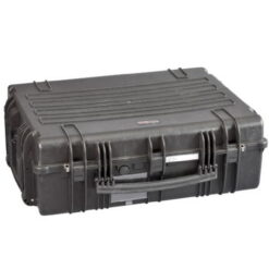 7726 Koffer schwarz mit Schaumstoff