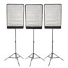 Flex LED 45x60cm, 3er Set BiColor