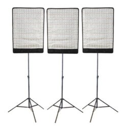 Flex LED 45x60cm, 3er Set BiColor