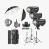 Godox QT400IIIM-D Studioblitz-Set 3x 400Ws
