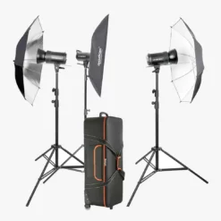Godox SKII300 Set 300 D Leuchten, Lampenstative, Lichtformer
