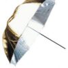 Reflexschirm ø84cm silber/gold