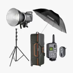 Godox MS300 Studioblitz-Set Leuchten, Lampenstative, Lichtformer