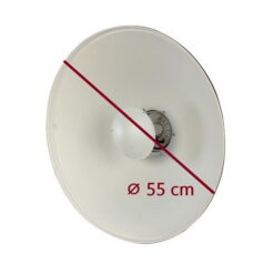 Beauty Dish weiss ø55cm Universalanschluss